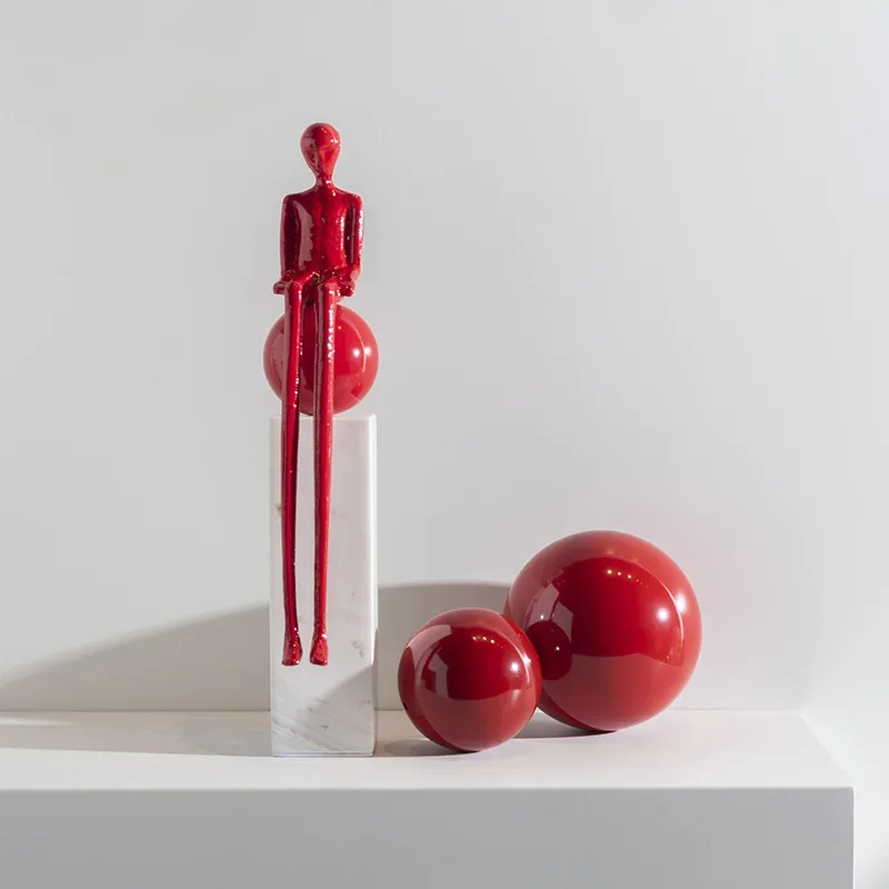 

Sitting Ball Creative Decoration Nordic Modern Minimalist Furnishings Living Room Sample Room Hotel Decorative Jewelry