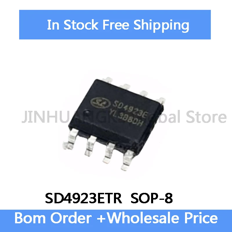 10Pcs SD4923ETR SOP-8 SD4923E SMT Power Management in Stock Wholesale