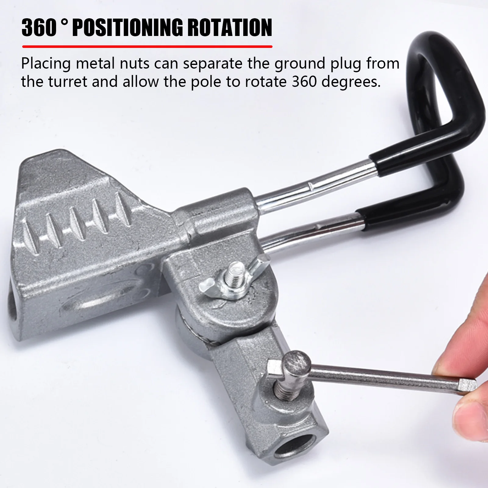 قابل للتعديل الصيد رود الرف الفولاذ المقاوم للصدأ قصبة صيد خشبية الإدراج الثابت في الهواء الطلق الصيد جهد الصيد رود تحديد تركيبات