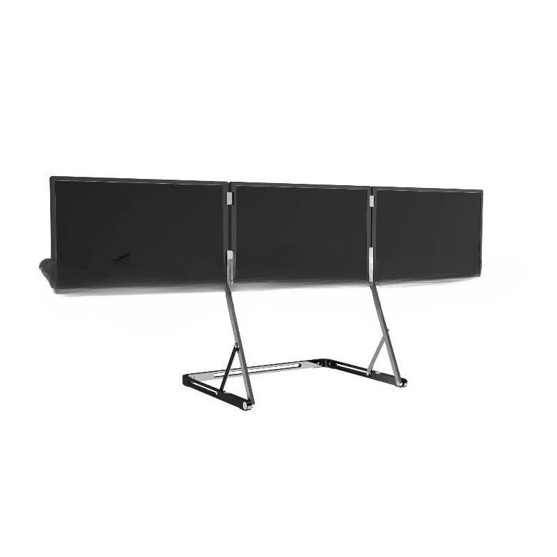 15.6-Inch Notebook Expansion Screen Monitor Computer Sub-three-screen Folding Expansion Stock Trading