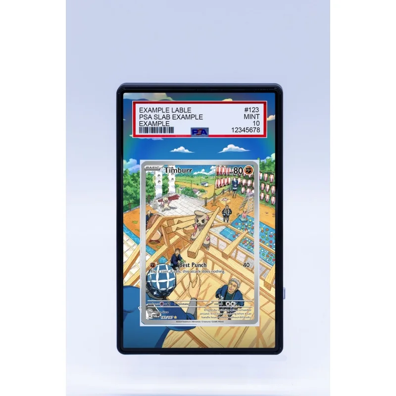 Altaria Arcanine Accelgor TCG Graded Card Slab Acrylic Card Brick Display Stand Gift For Anime Collectors Card Not Included - view 2