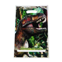 Sacchetto regalo in plastica usa e getta Overlord Dinosaur Design, per la decorazione della festa, festa a tema, sacchetto regalo per la festa di compleanno, 25 pezzi