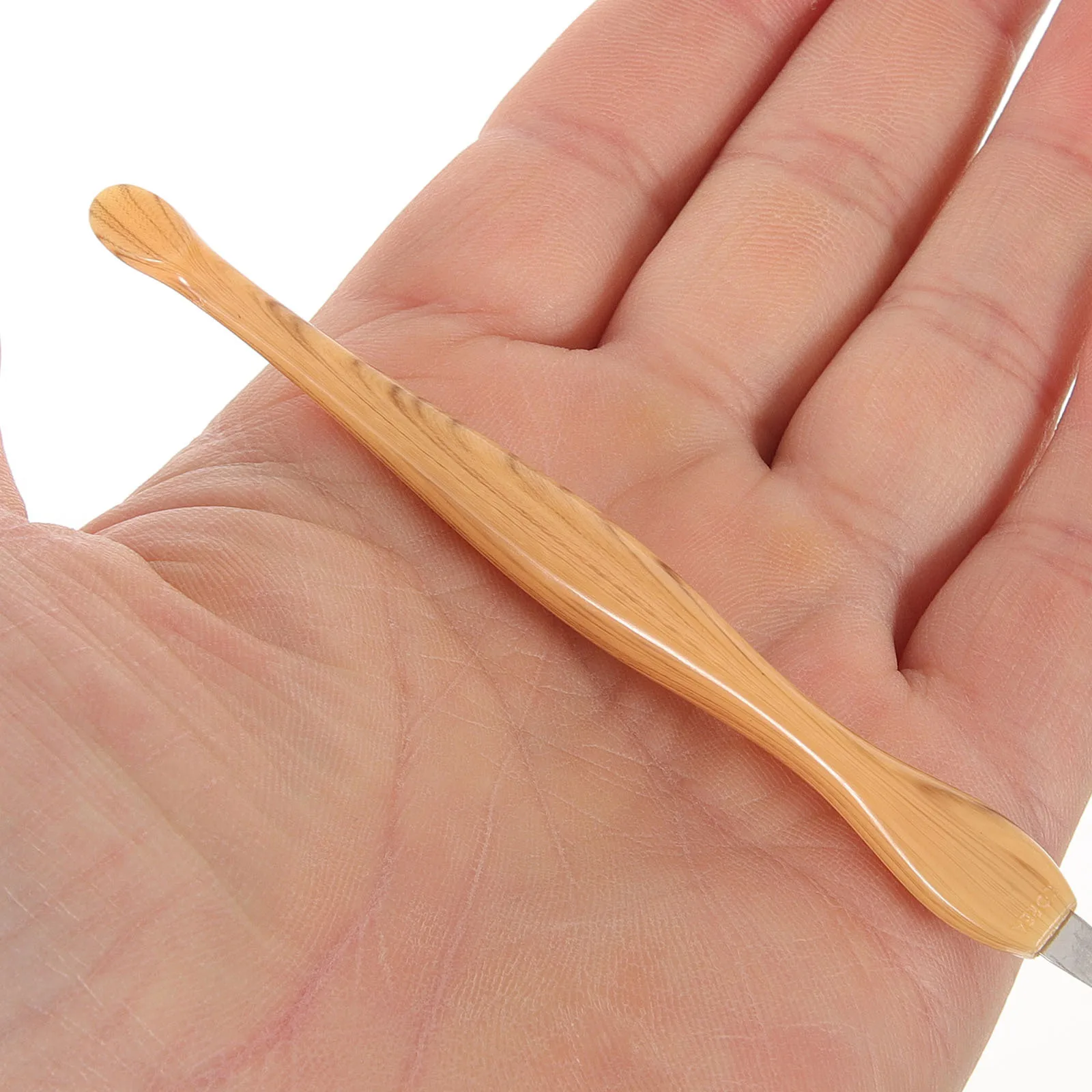 Outil de poussoir à cuticules en acier inoxydable, dissolvant d'art des ongles, ensemble de manucure léger et Portable, outil de poussoir à cuticules 10 pièces