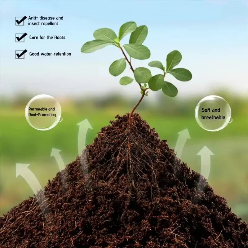 Pack of 6 - TerraStart Peat-Free Coconut Coir Compressed Seedling Blocks Fruit & Vegetable Peat-free Grow Cubic Vegetable Soil