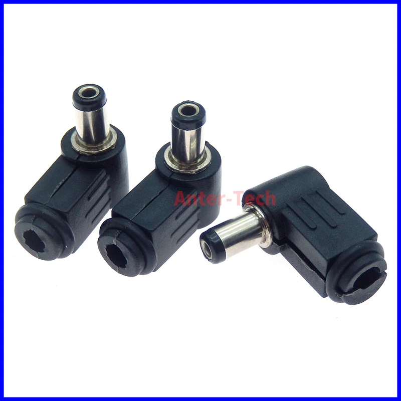 5pcs DC male power plugs 5.5mm x 2.1mm/5.5mm x 2.5mm male socket adapter connectors (DIY project matching