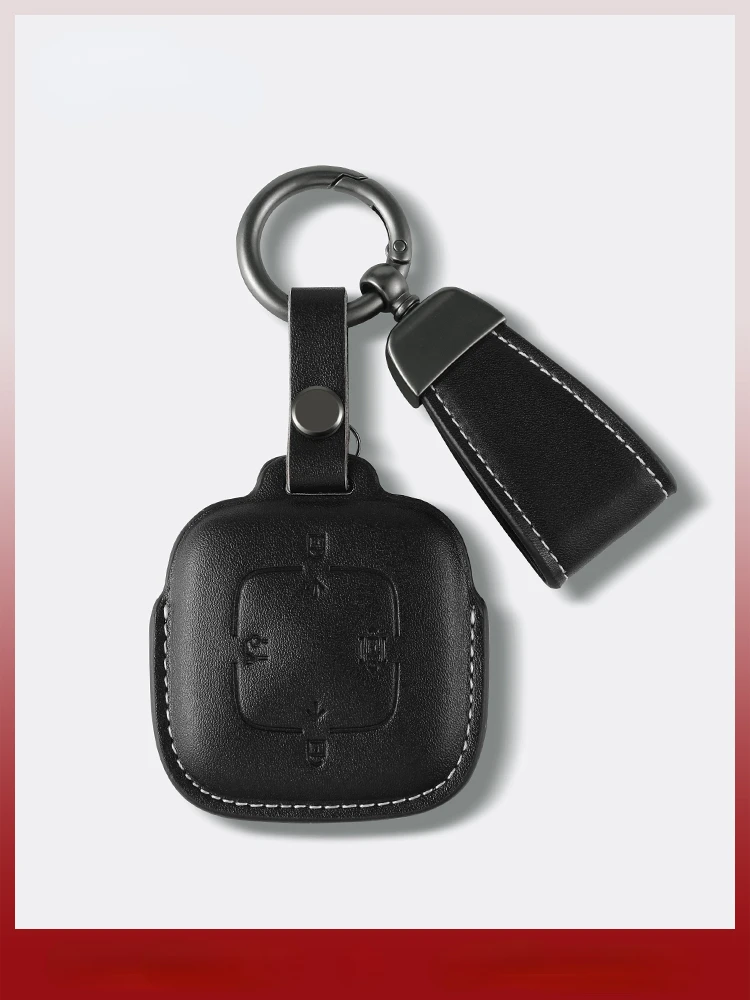 

Suitable For Zeekr X 001 009 2021 2022 2023 Leather Car Remote Key Case Cover