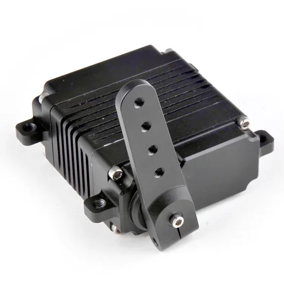 

Happymodel 120KG PWM 240 Degrees High Torque HV 28V 6S 120KG Metal Gear Servo Large Arm Model Airplane Fixed Wing RC