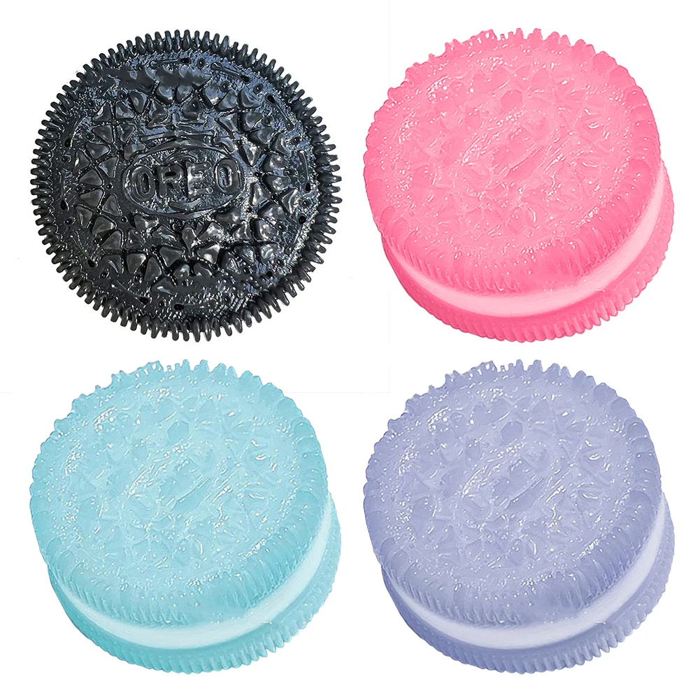 3PCS Mochi Taba New Fidget Toy Big Oreo Table Handmade Stress Relief Toy Oreo Biscuit Stress Relief Toy Soft Decompression Toy