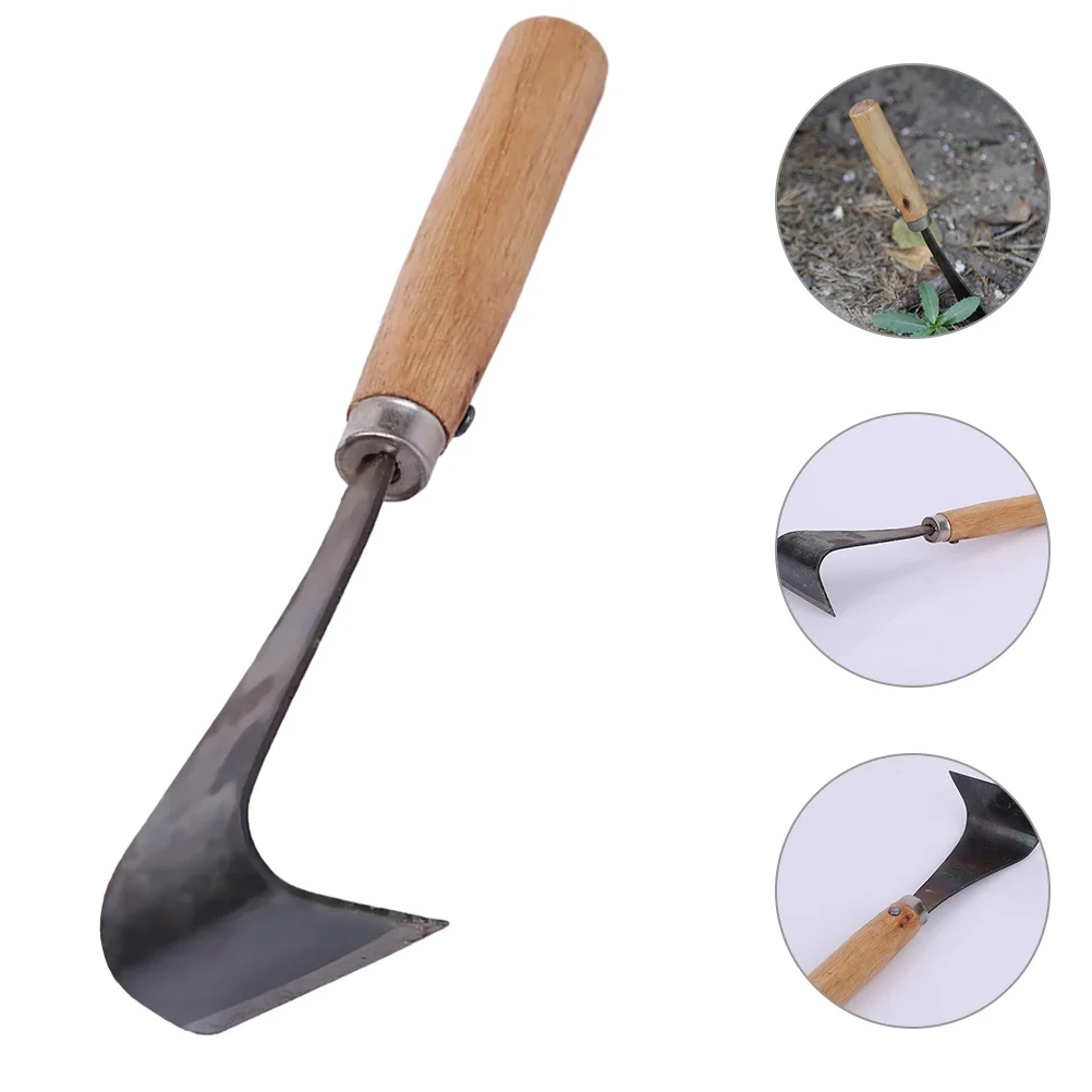 

Wooden Handle Bark Scraper Metal Tree Debarking Tool Efficient Removal Putrefaction Gardening Equipment Practical