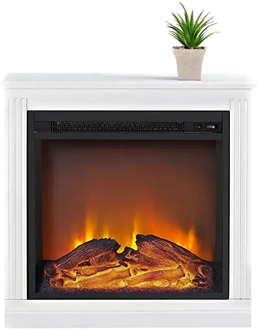 Top Rated White Insert Indoor Heater Electric Fireplace