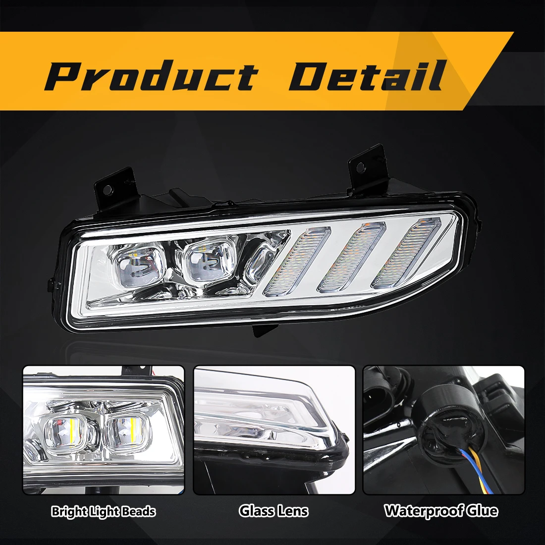 Car LED Daytime Running Light For Nissan Sentra 2020 Xtrail Rogue Kicks 2017 2018 2019 2020 Qashqai 2019 2020 Fog Lamp Headlight