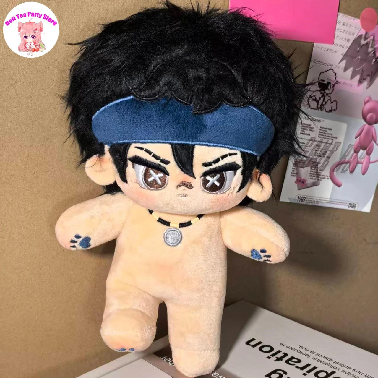

Оригинальная плюшевая кукла Skin Ganji Gupta Batter Identity Ⅴ, аниме-персонаж, очаровательная, красивая, для переодевания, мягкая игрушка, плюшевая фигурка, 20 см
