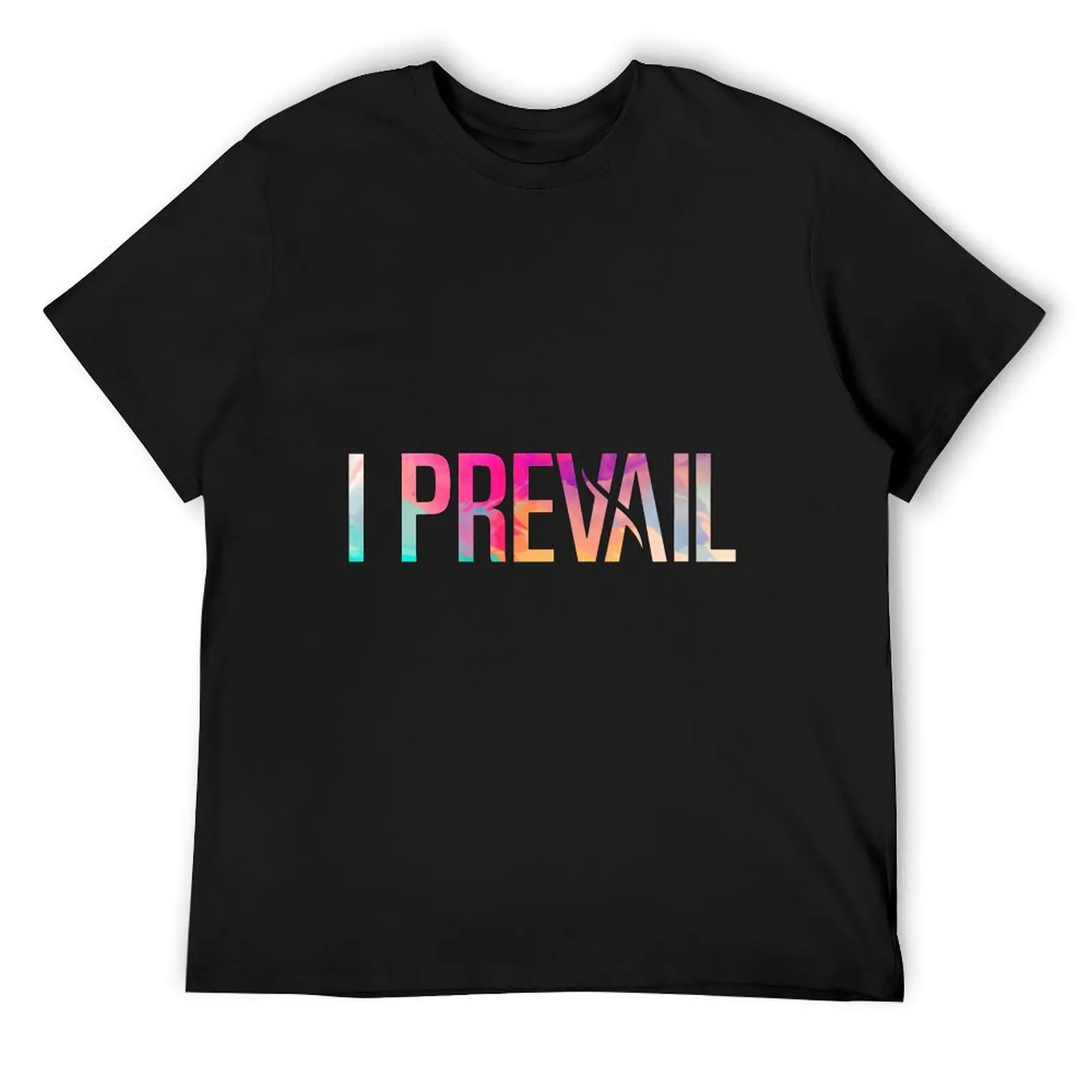 I Prevail - Splash color T-Shirt sweat quick drying plus size men clothing