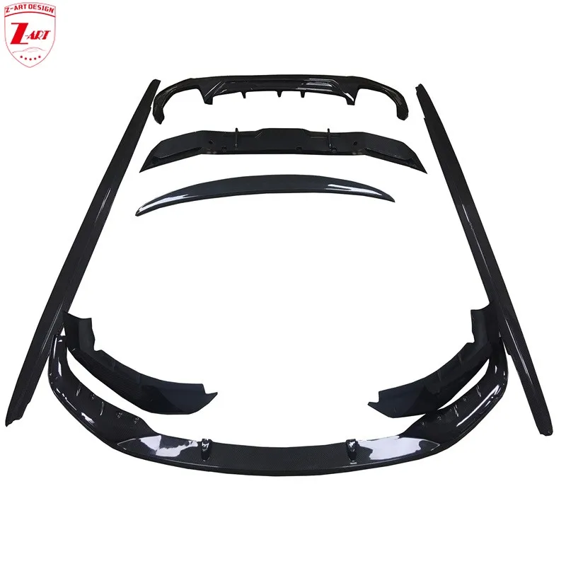

Z-ART G30 Dry Carbon Fiber Aerokit for BMW G30 Prefacelift Dry Carbon Fiber Body Kit 5 Series 2017-2020