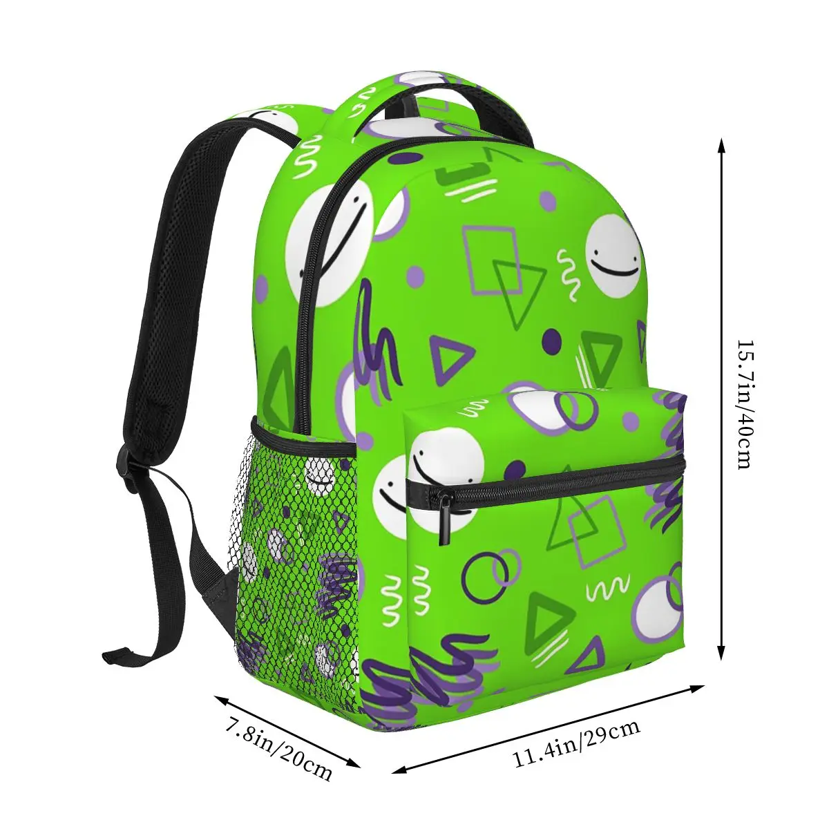 Dream Inspired Arcade Carpet Design Backpack Hot Sale Daypack Large Capacity Boys Girls BookBag School Bag Shoulder Bags