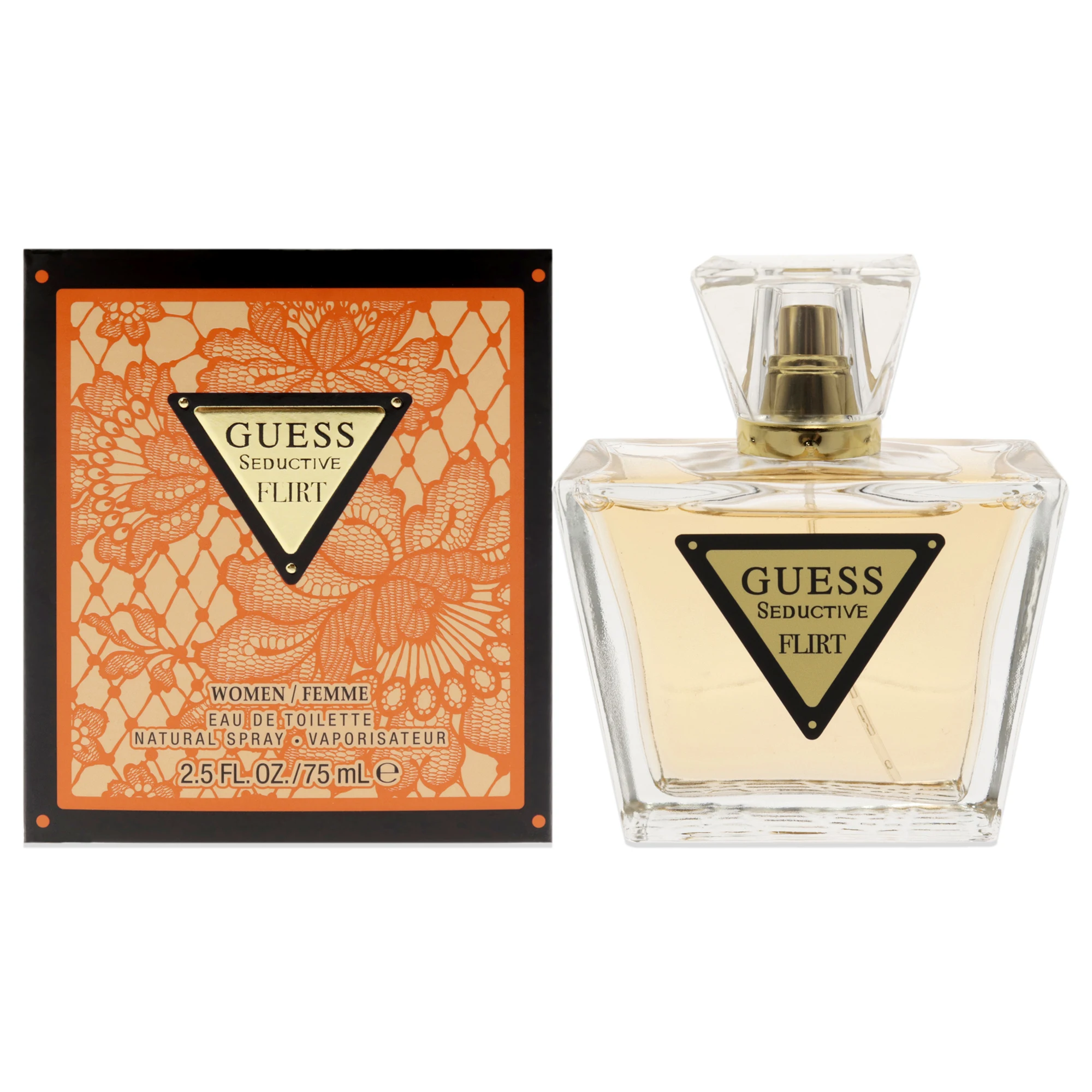 Indovina flirt seducente di Guess per le donne - Spray EDT da 2,5 once