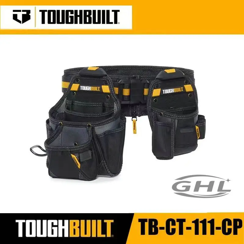 

TOUGHBUILT TB-CT-111-CP Three in One Tool Kit Set Combination Two Waist Bags+Belt