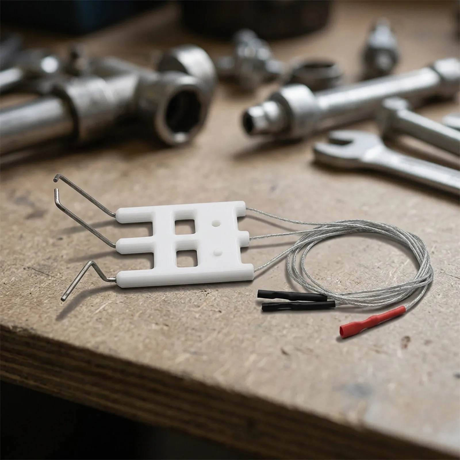 For Boiler Repair Scenarios 6.3*4.9cm Gas Boiler Ignition Needle Boiler Flame Sensor Rod Seamless System Integration