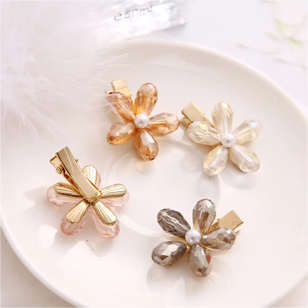 

hairpin crystal hairpin flower hairpin girl hairpin women hairpin girl hair clip