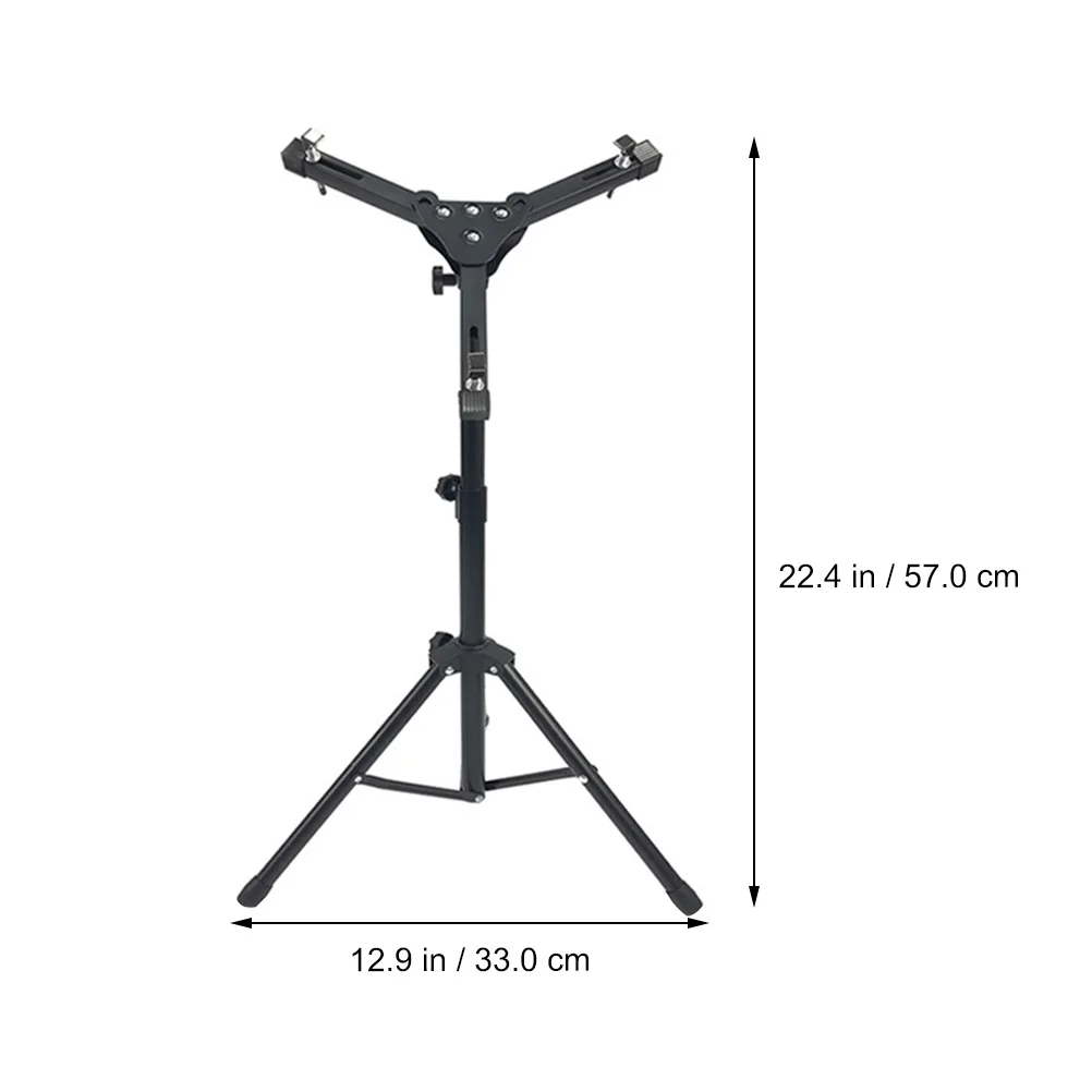 Adjustable Dumb Stand Practice Pad Rack Snare Drum Holder Rubber Stand For Beginner Silent Drum Shelf Portable Support Tripod