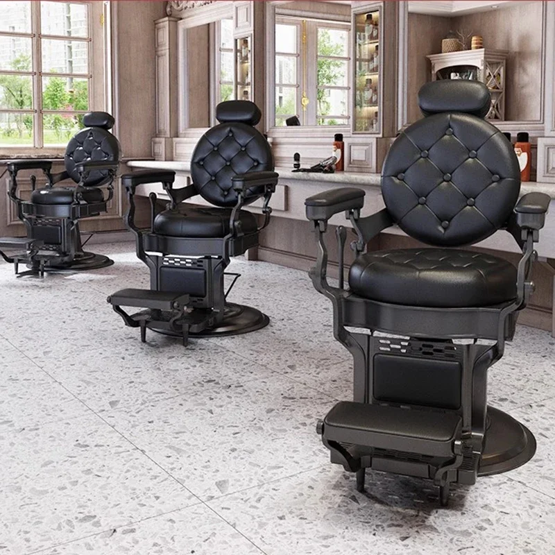 Estaciones de salón de lujo para estilista de cabello, suministros de tecnología de uñas, Silla de Spa de pedicura, salón de manicura, Silla alta, Barberia, Oficina de belleza