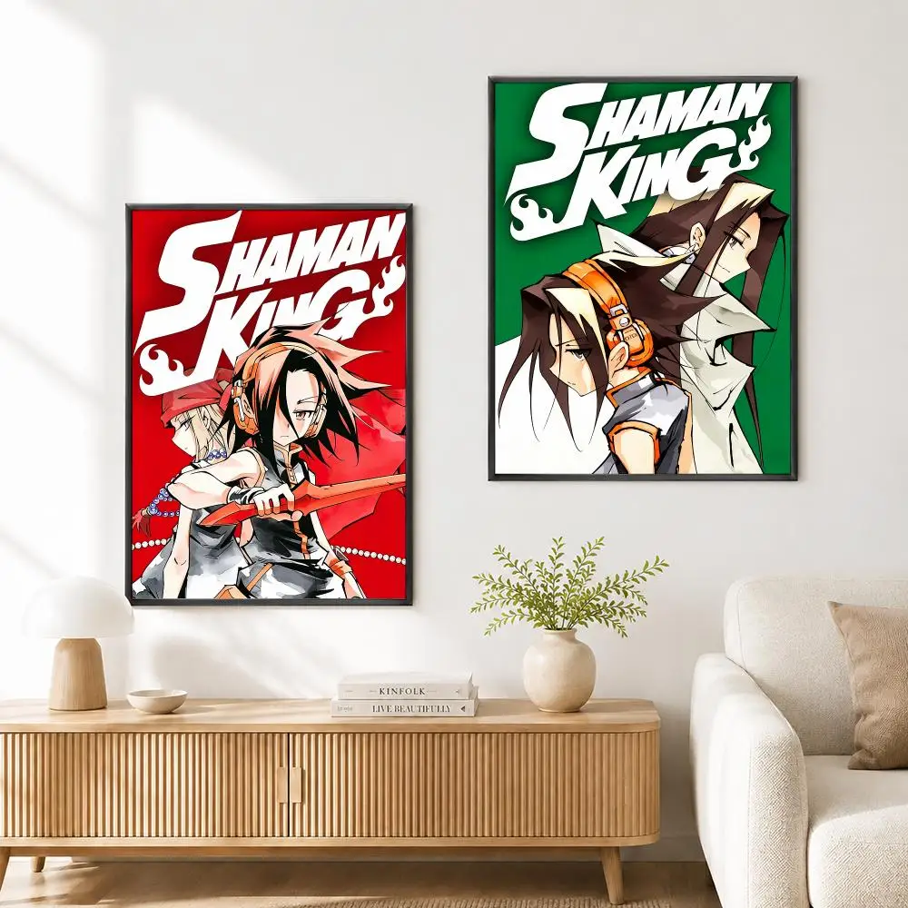Shaman King anime Poster High Quality Wall Art for Home Bedroom Living Hallway Perfect Gift