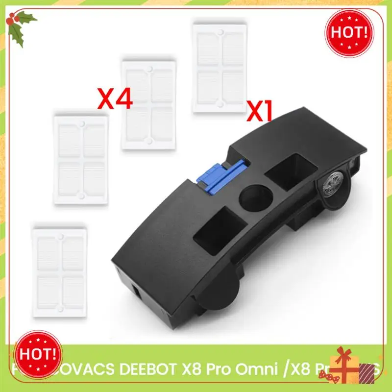 Бак для грязной воды ABLE-5 шт. со сменным фильтром для робота-пылесоса ECOVACS DEEBOT X8 Pro Omni/X8 Pro PLUS