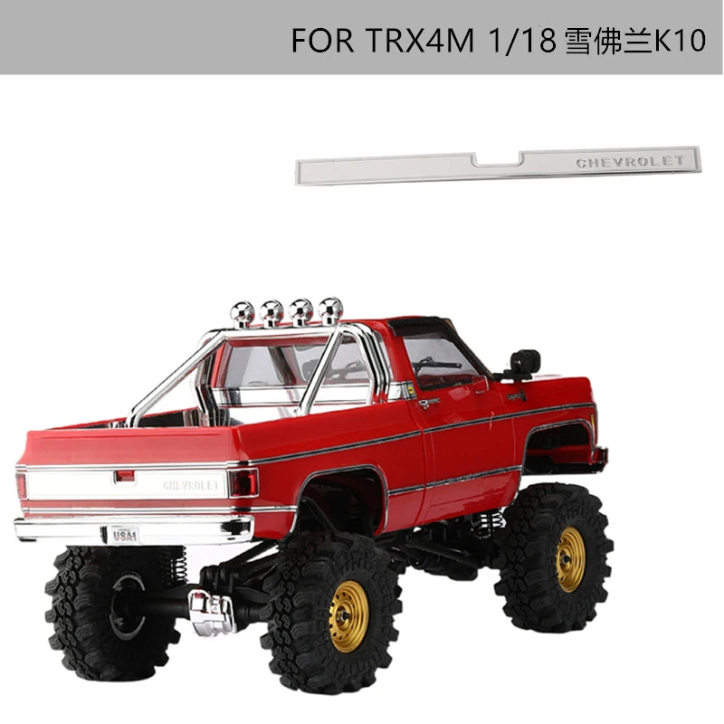 TRX4M Metalowy panel dekoracyjny tylnego bagażnika do części zamiennych 1/18 RC Crawler Traxxas TRX-4M K10