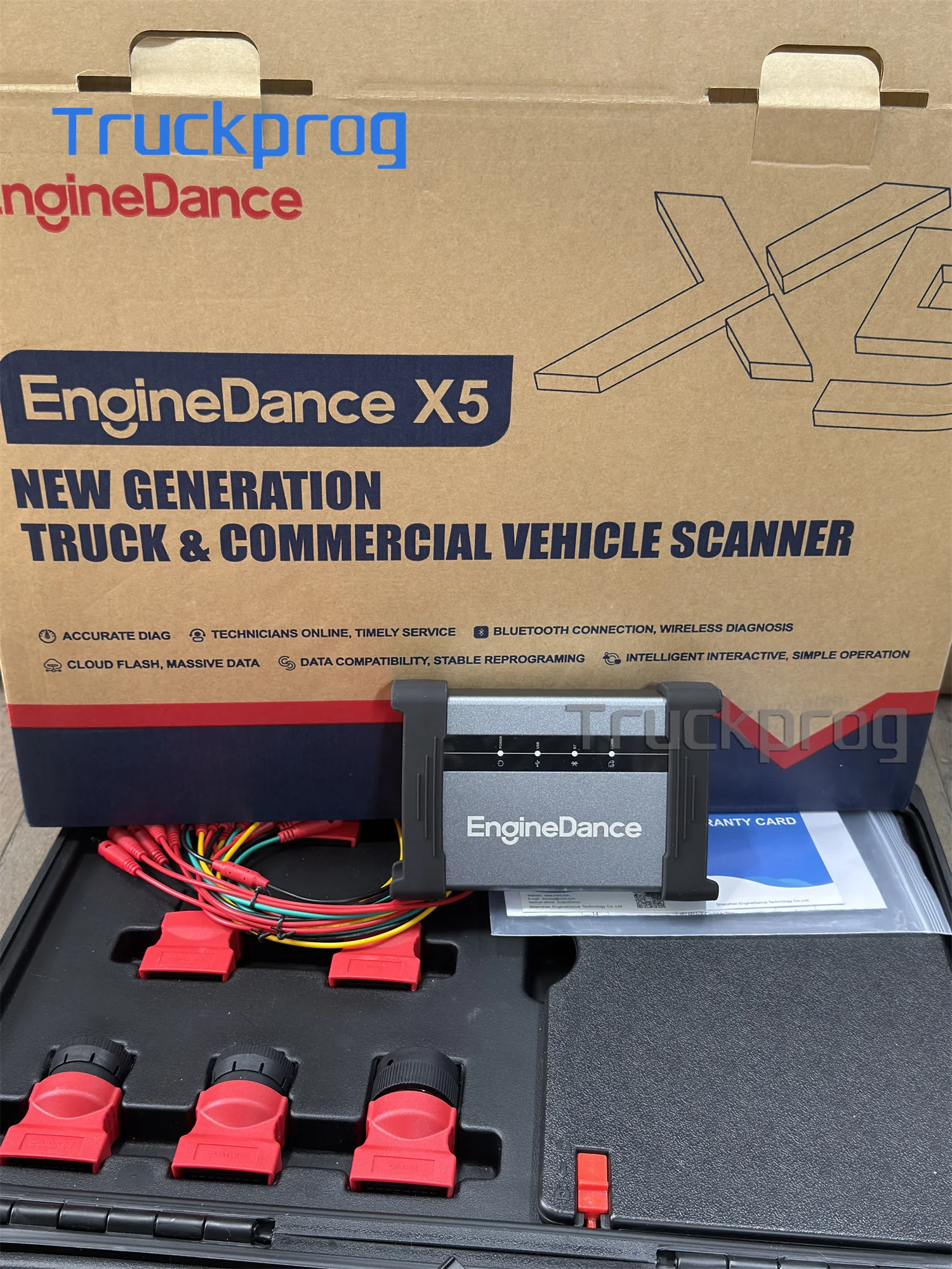 Engine Dance X5 Truck Commercial Vehicles Scanner ECU Programming Andurea Pump Testing EngineDance X5 Professional ECU Tuning