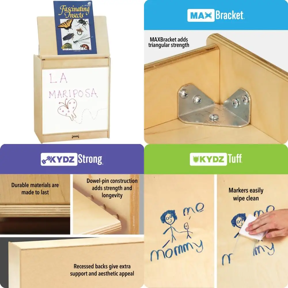 حامل لوح كتابة كبير قابل للمسح من جونتي كرافت