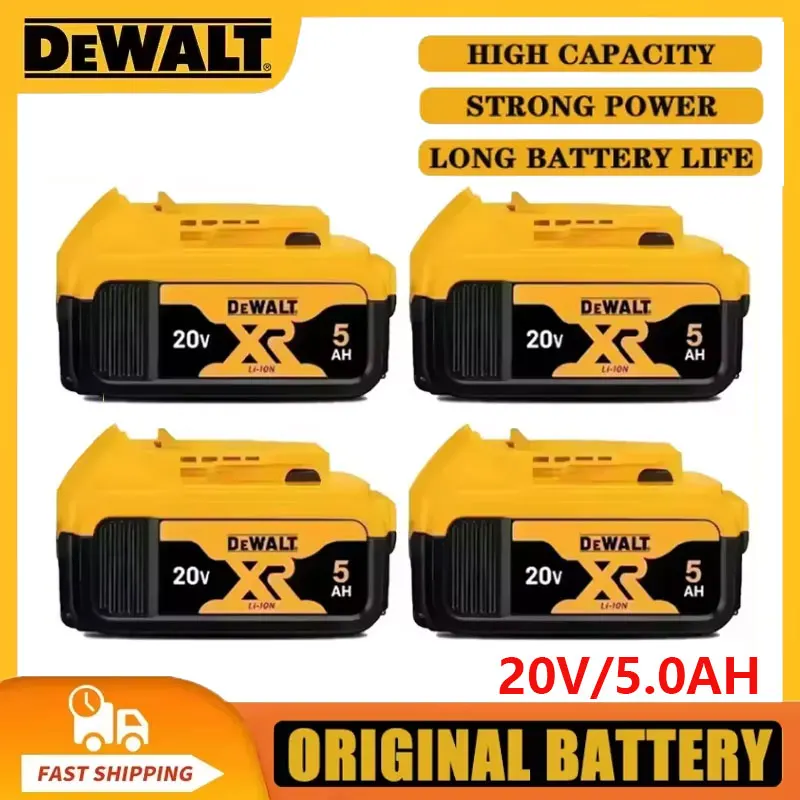 

Dewalt Original 20V/5AH Battery DCB606 DCB205 DCB206 DCB209 DCB182 Electric Tool Battery