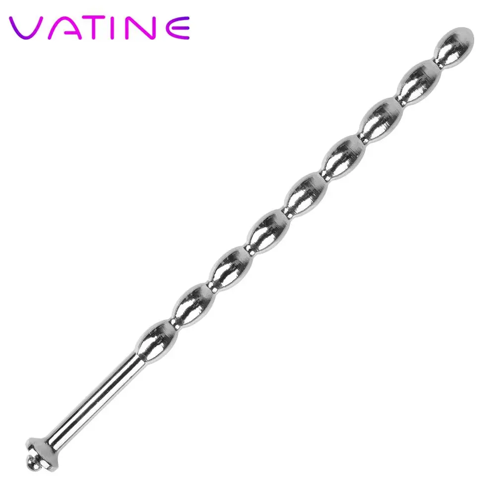 VATINE Electro Shock Medical Themed Toys Penis Plug Stainless Steel Urethral Dilators Sex Toys for Men Catheters Sounds