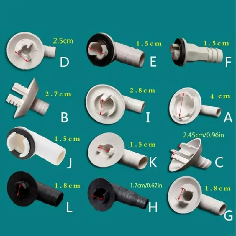 2025 2PCS Air Conditioner Drening Mangueira Conector Tubo drenagem Tubro cotovelo Ferramenta água à prova
