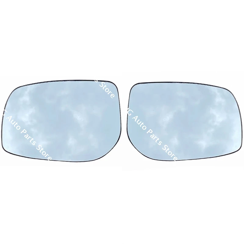 Car Accessories For Toyota Yaris 2008-2011 Side Rearview Mirror Glass Outside Rear View Mirror White Lens Without Heating