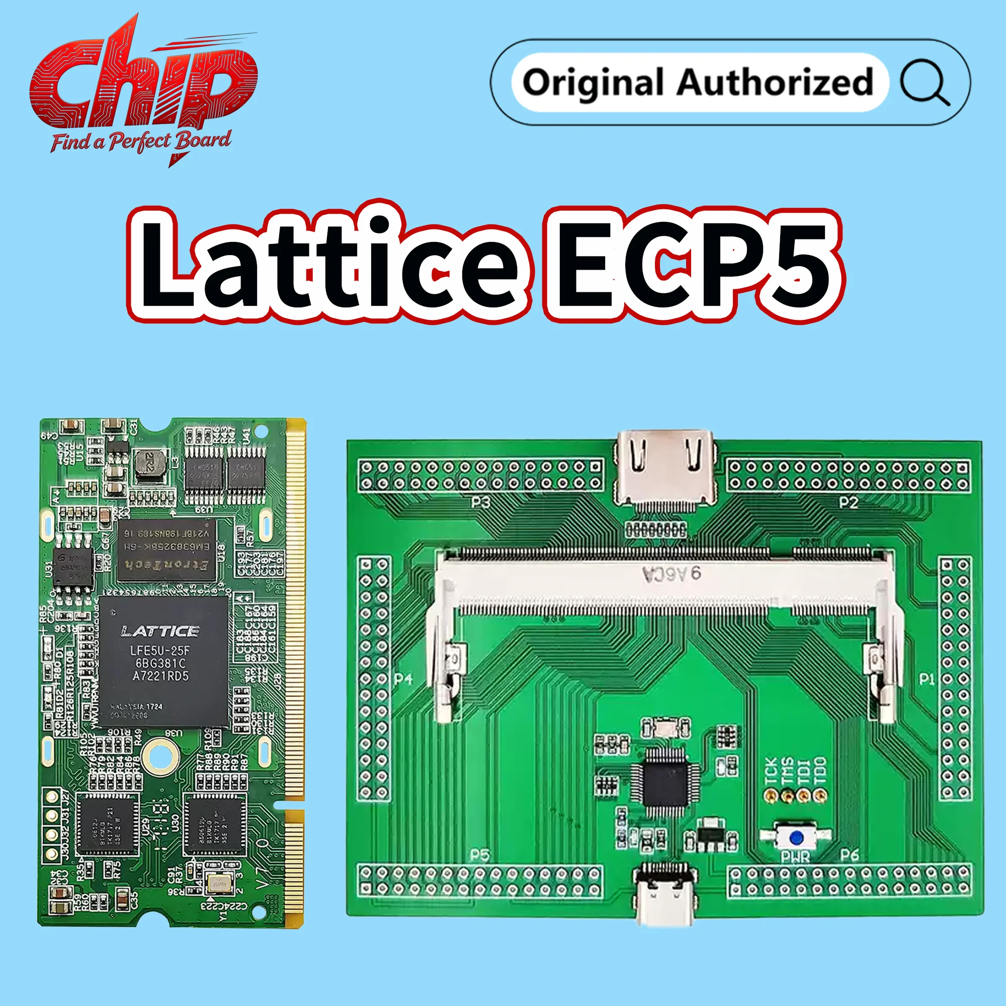 Lattice ECP5 FPGA RISC-V V7.0 Development Board Colorlight I5 I9 Module Lattice LFE5U Open Source Toolchain