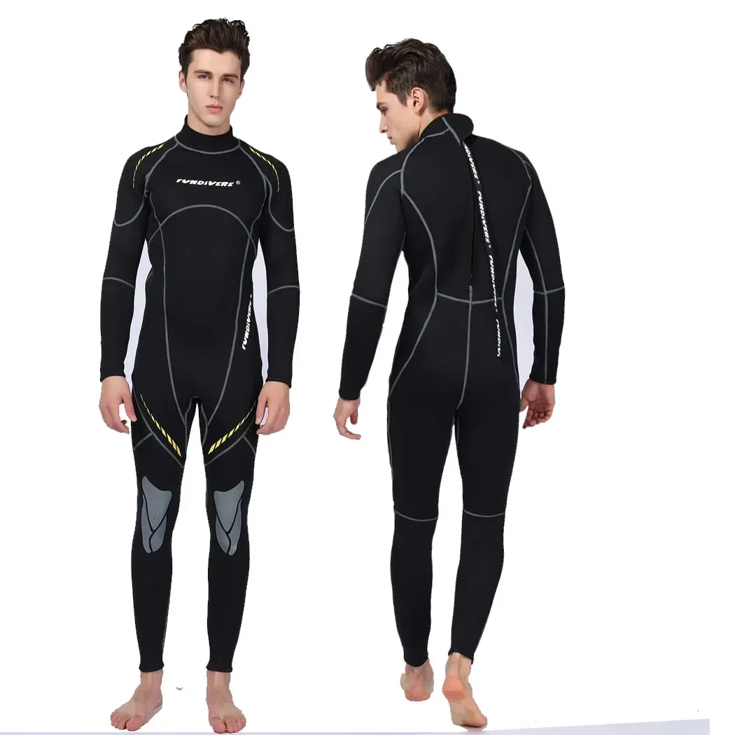 Scuba Diving Wetsuit Premium Neoprene Wetsuit 3mm Men Women Freedive Thermal Wetsuit Full Jacket Suit ull Body Swimsuit