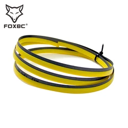 FOXBC 2490x13x0.65mm lama per sega a nastro in metallo Bi 6 14 24 TPI M42 lame per sega a nastro bimetalliche lavorazione del legno metalli da taglio 1 pz