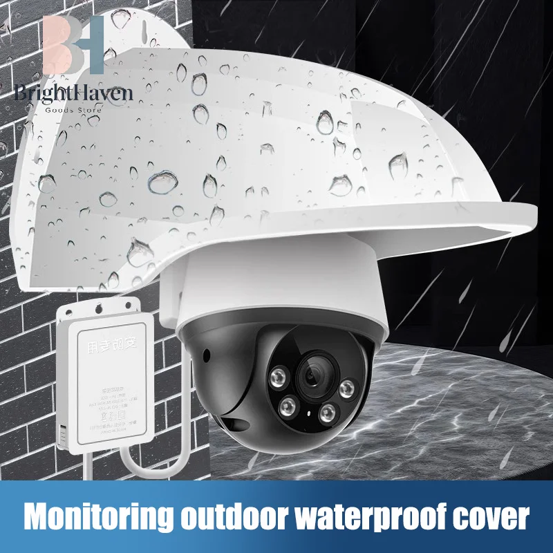Universal Sun Rain Shade Camera Cover Shield Cover Shield For Nest Ring Arlo Dome  Outdoor Camera B.H