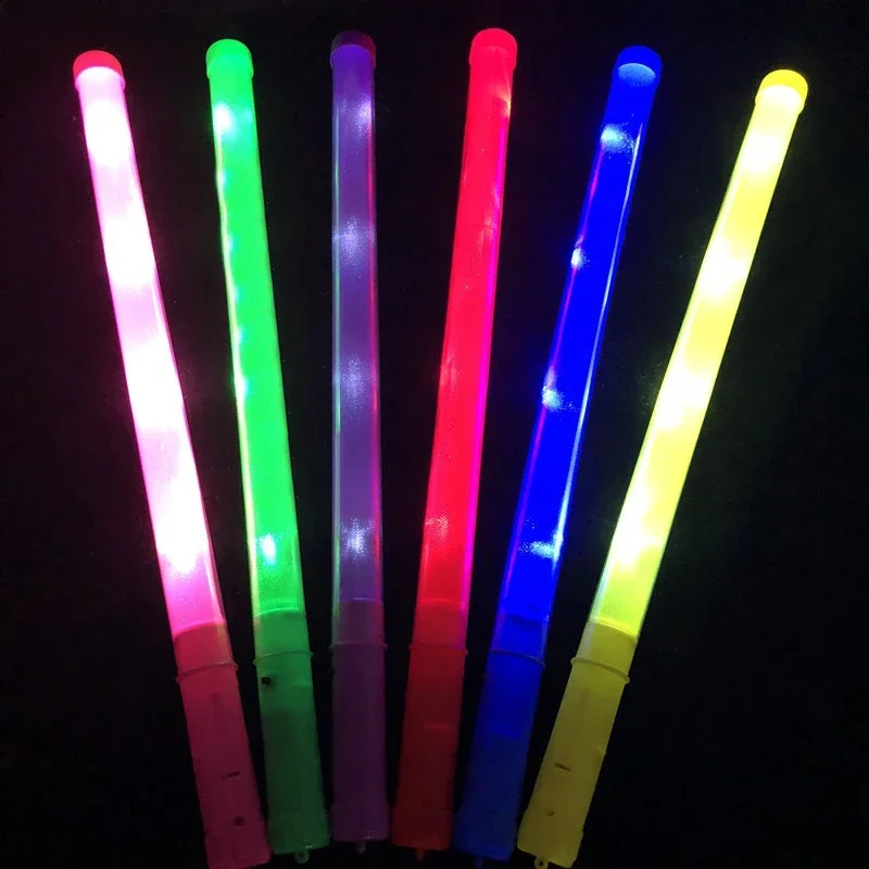 

Flashing Glow Sticks Neon Sticks Multicolor Glow Sticks Led Plastic Sticks 3 Modes for Wedding Birthday Party Supplies
