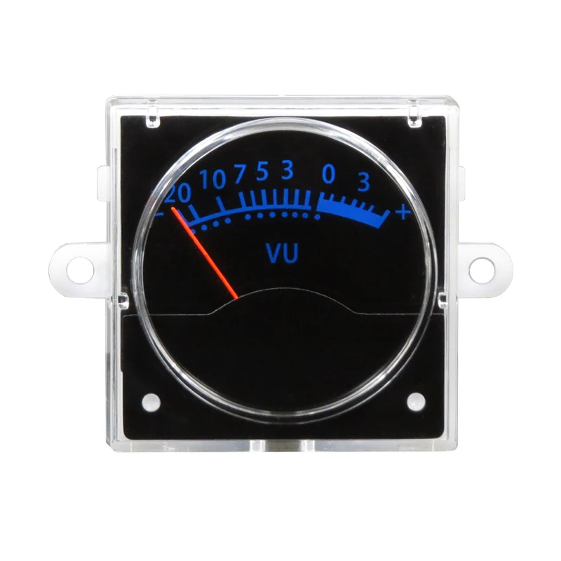 VU Meter Level Meter Power Amplifier Meter Head With LED Backlight With Damping Light Transmission Suitable For Manufacturers