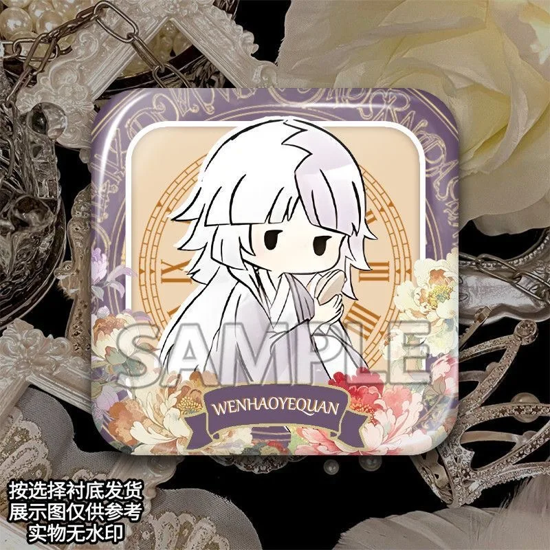 

Значок для косплея дикой собаки Вэньхао, Ацуши Накадзима, Осаму Накахара и окружающая зона