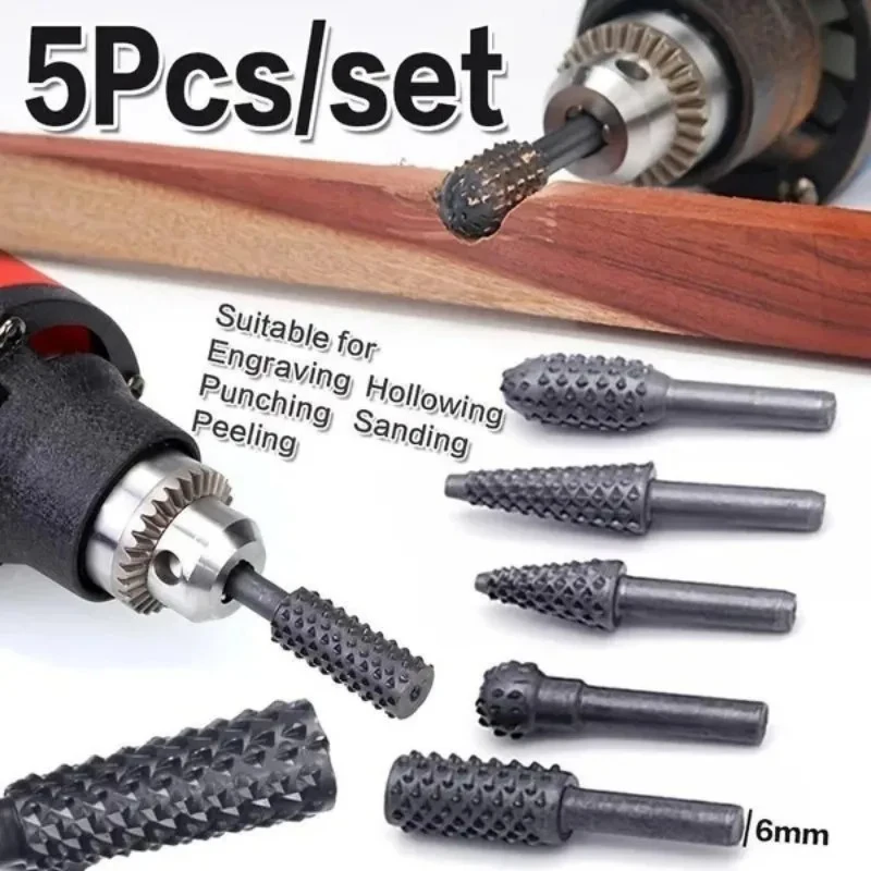 1/4'' 5 Pcs Drill B…