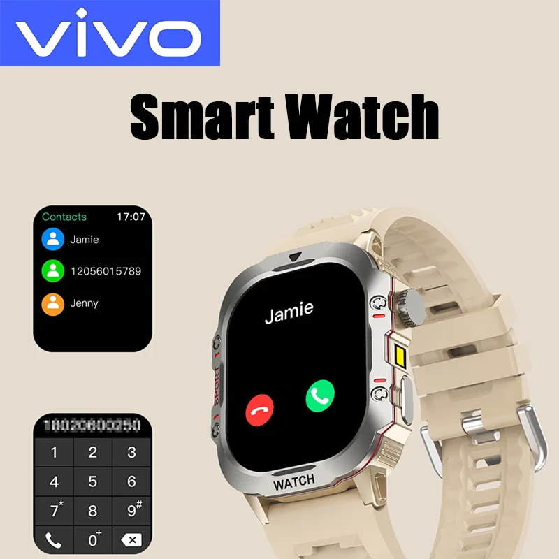 

Детские смарт-часы VIVO Mini 4G с функцией звонков, SOS и камерой, 3 в 1, мультяшные часы для девочек и мальчиков, подарок на день рождения и Рождество, новинка 2026 года