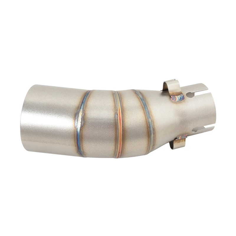 For CFMOTO Papio 125 / XO-1/ XO-2 2023 Mid Pipe Link Tube Stainless Steel Motorcycle Exhaust Connect Mufflers Silencers