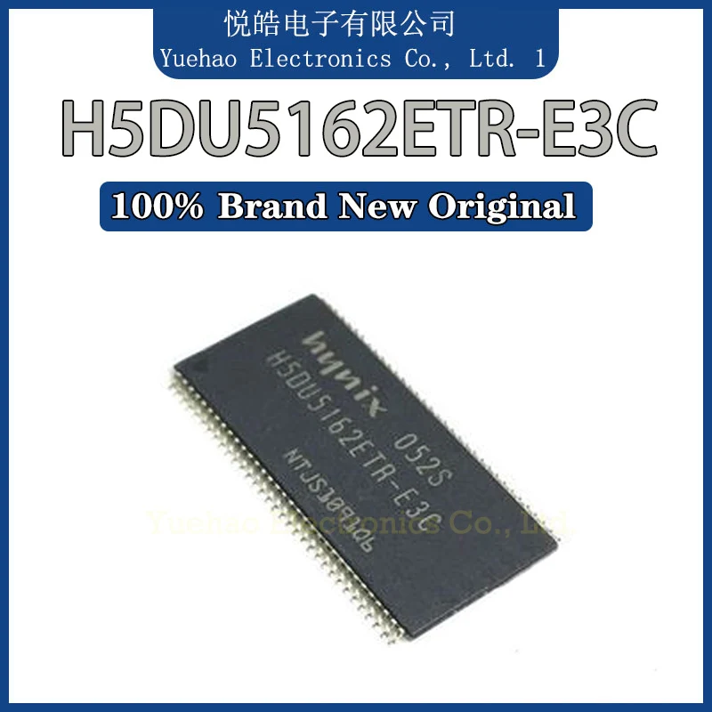 New Original H5DU5162ETR H5DU5162ETR-E3C IC MCU FLASH TSOP-66 Chip