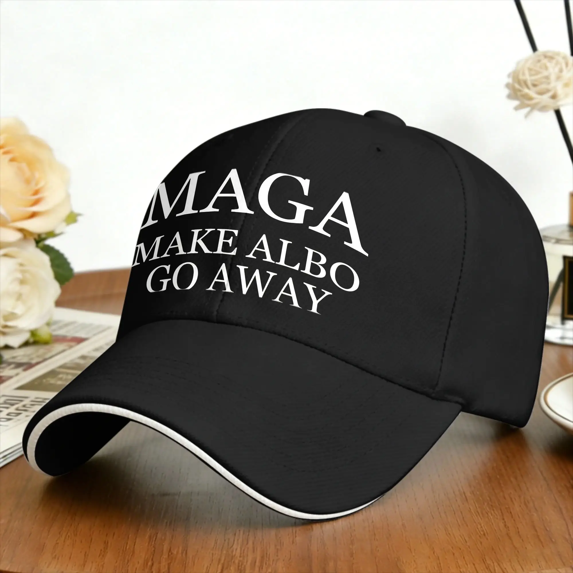 MAGA Make Albo Go Away Casual Baseball Cap  Hunting Camping Trucker Hat Spring High Quality Baseball Caps
