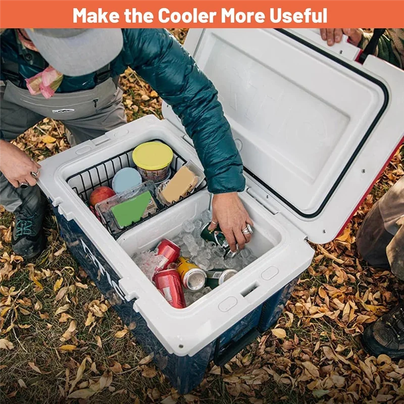 

Корзина-холодильник A01F-52 Qt для холодильника RTIC 52/72QT, вставка лотка-холодильник для организации аксессуаров