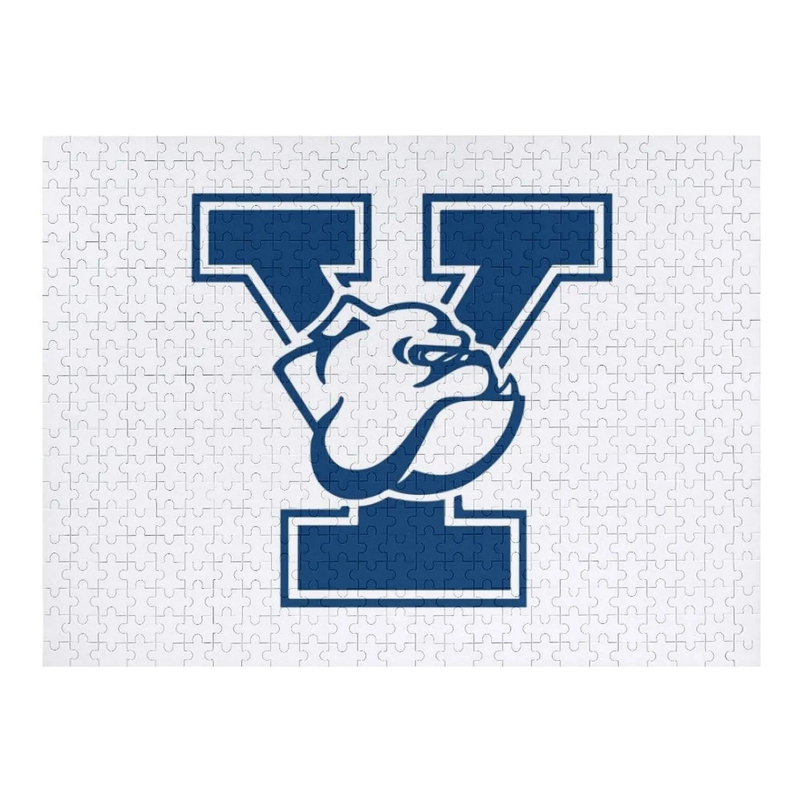 

Handsome Dan Jigsaw Puzzle Custom Gift Customs With Photo Customizable Gift Wood Adults Puzzle