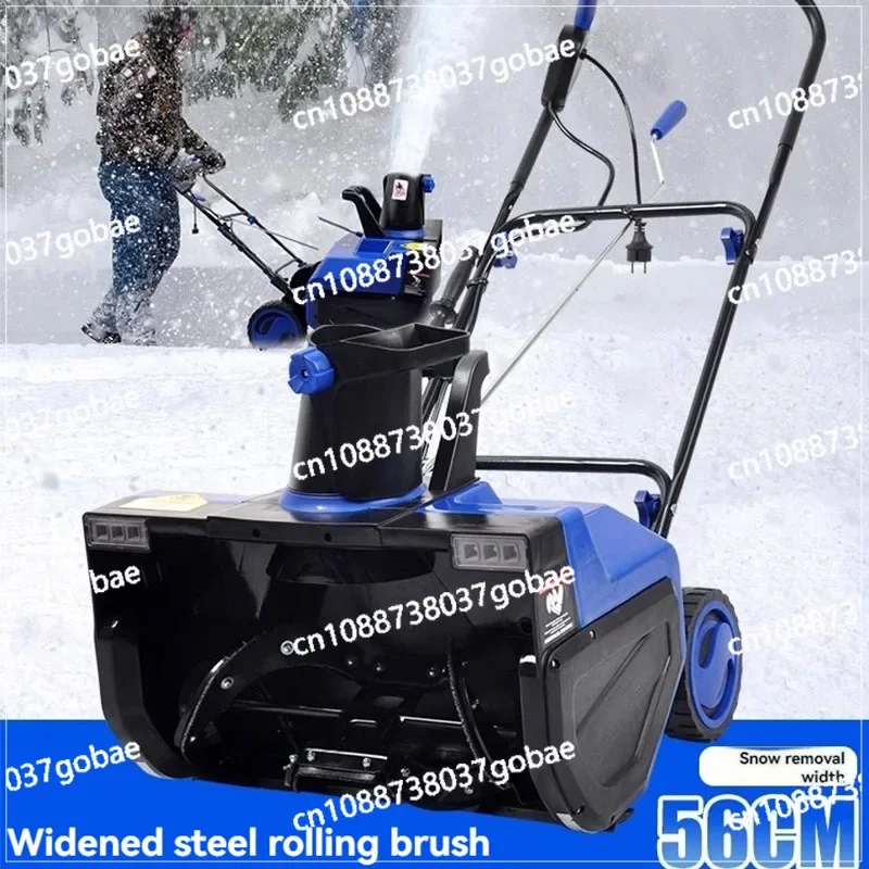 3500W Snow Removal Machine Hand-pushed Snow Blower Removal Artifact Snow Clearing Equipment for Road