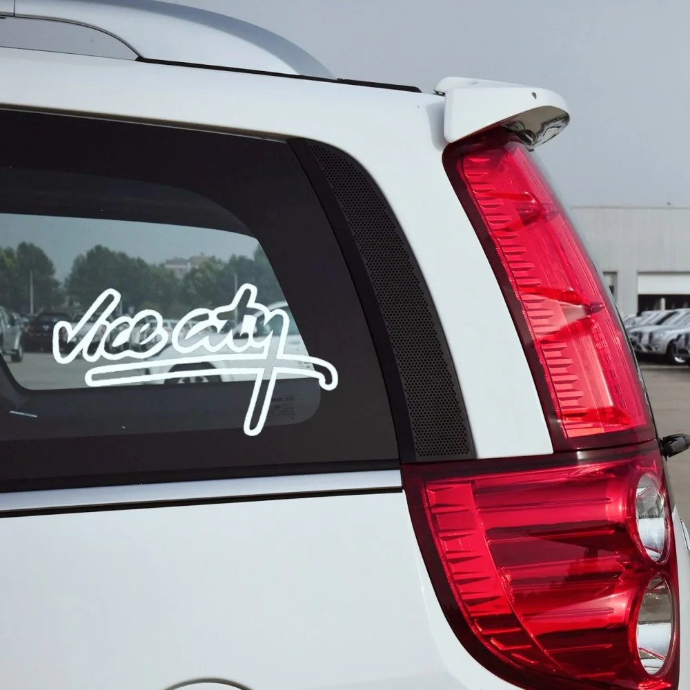 ملصقات السيارات نائب المدينة GTA5 الشارات العاكسة ل RAV4 CRV الزجاج الأمامي جذع الدراجات النارية الكمبيوتر المحمول D2 #3